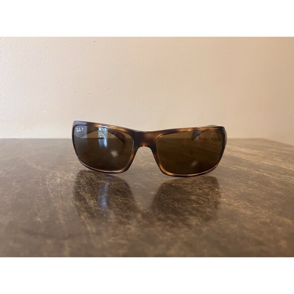Ray Ban Sunglasses RB4075 642/57 3P Havana Brown Polarized - Picture 1 of 11